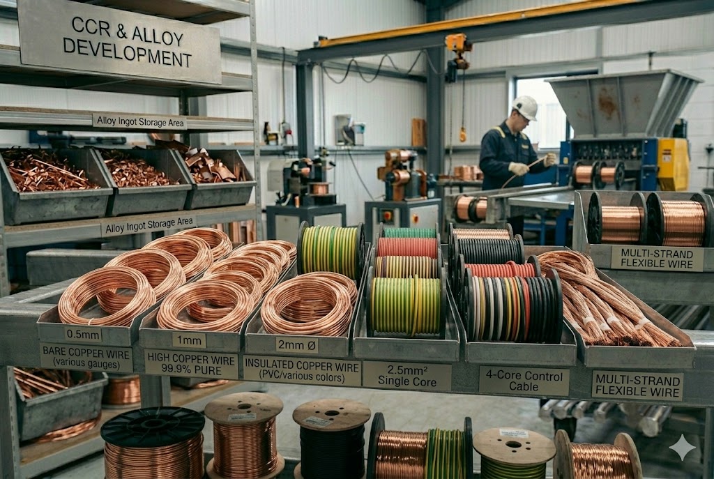 Sustainable Copper Foils
